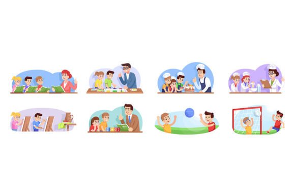 Evaluating the After School SVG Vector Illustration Set for Educational and Creative Projects