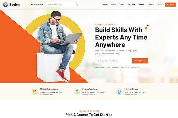 Evaluating the Education and LMS PSD Template for Modern Academic Web Design