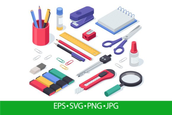 Isometric Stationery: Bridging Art, Education, and Digital Design