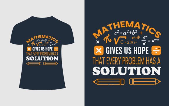 Mathematics Gives T-Shirt Design Bundle