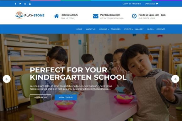 PlayStone - Education WP Theme: A Modern Solution for Digital Learning Spaces