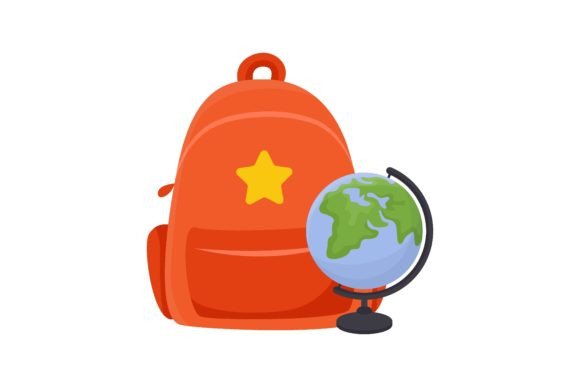 School Backpack and Geographic Globe for Children: Essential Tools for Early Learning
