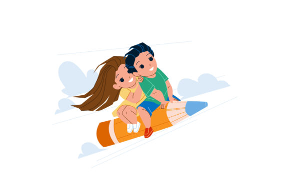 Visualizing Education: The Strategic Value of School Project Making Boy and Girl Illustrations in Modern Content